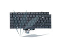 Dell French backlit teclado para 5W04K