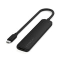 Satechi ST-P6SK hub de interfaz USB Type-C 10000 Mbit/s Negro