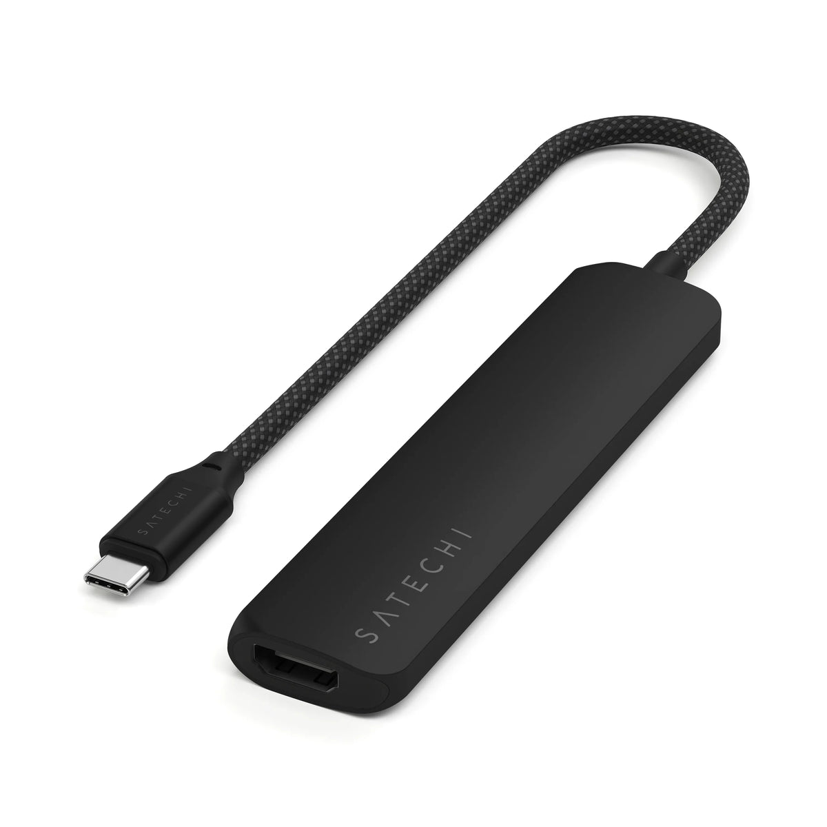 Satechi ST-P6SK hub de interfaz USB Type-C 10000 Mbit/s Negro