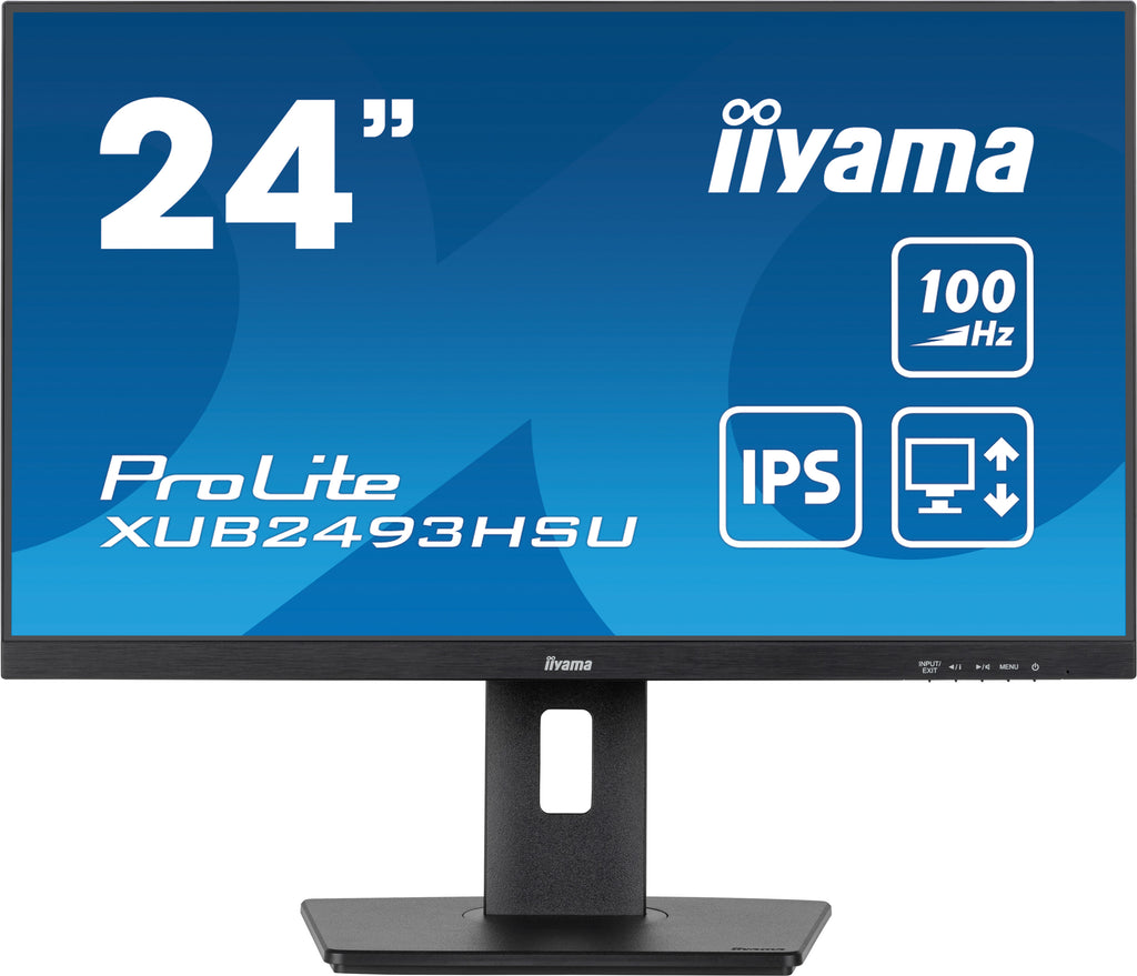 iiyama XUB2493HSU-B7 pantalla para PC 60,5 cm (23.8") 1920 x 1080 Pixeles Full HD LED Negro (2)