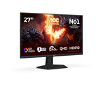 AOC G4 Q27G41ZDF pantalla para PC 67,3 cm (26.5") 2560 x 1440 Pixeles Quad HD QD-OLED Negro, Rojo (2)