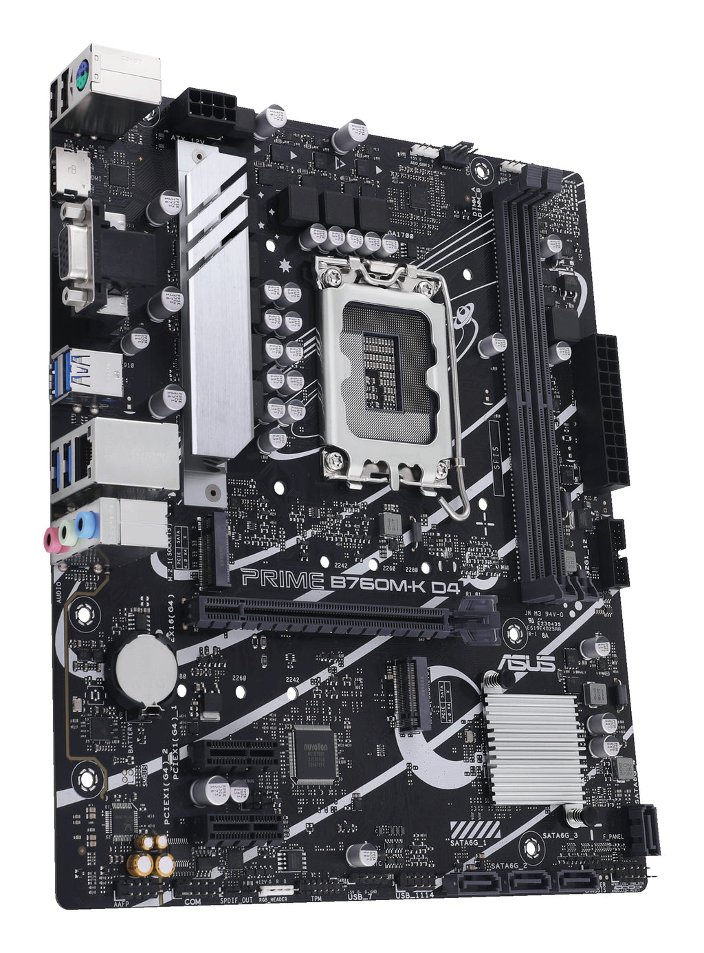 ASUS PRIME B760M-K D4 Intel B760 LGA 1700 micro ATX (4)