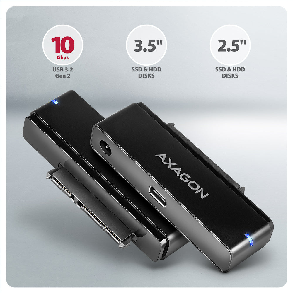 Axagon ADSA-FPX tarjeta y adaptador de interfaz SATA (2)