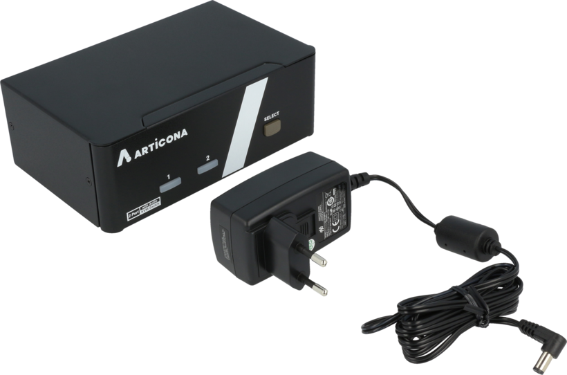 Switch KVM ARTICONA DP DualHead 2 puert. (7)