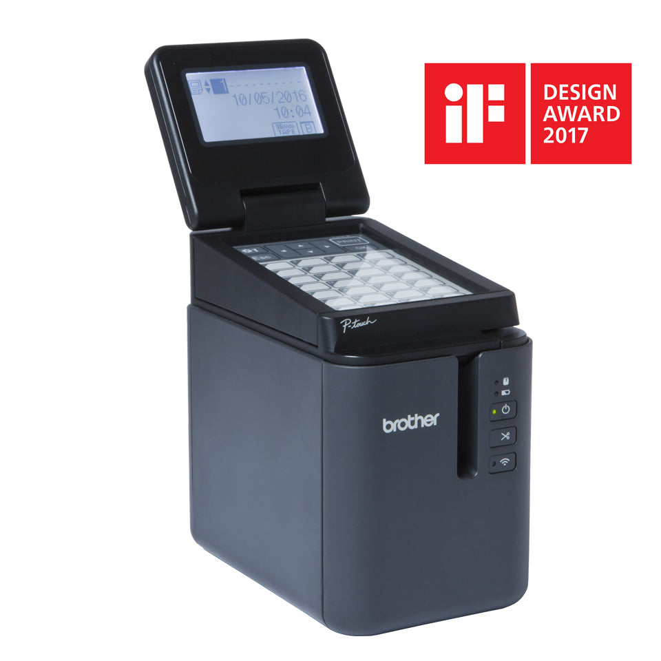 Brother PT-P950NW impresora de etiquetas Transferencia térmica 360 x 360 DPI 60 mm/s Inalámbrico y alámbrico Ethernet TZe Wifi (3)