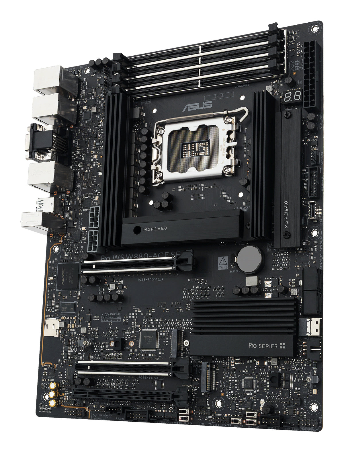 ASUS PRO WS W880-ACE SE Intel W880 LGA 1851 (Socket V1) ATX (6)