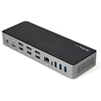 StarTech.com DK31C3HDPDUE base para portátil y replicador de puertos Alámbrico USB 3.2 Gen 2 (3.1 Gen 2) Type-C Negro, Gris (3)
