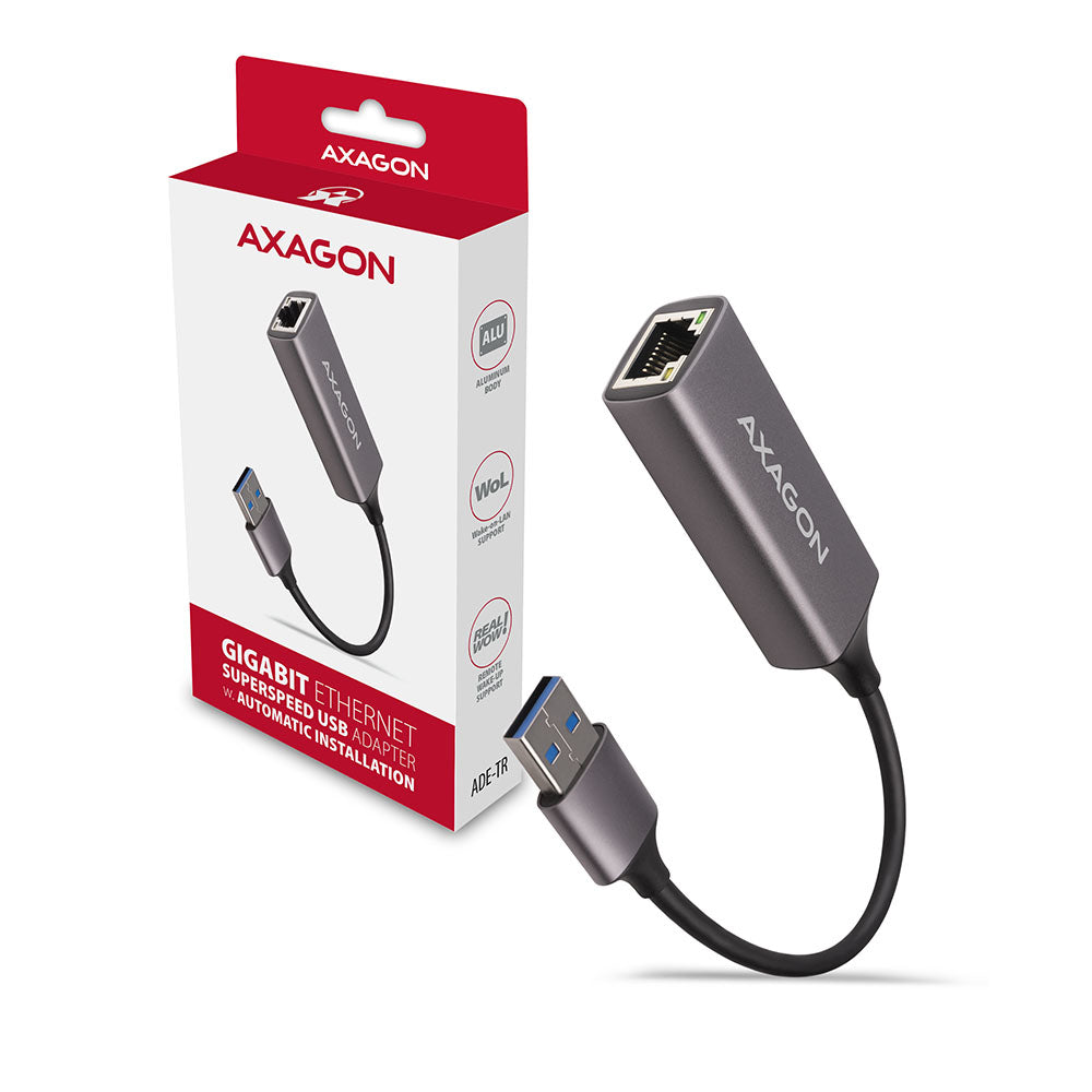 Axagon ADE-TR adaptador y tarjeta de red Ethernet 1000 Mbit/s (6)