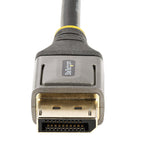 StarTech.com DP14VMM1F cable DisplayPort 0,3 m Negro, Gris (5)