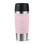 EMSA Travel Mug Waves 36 ml Rosa, Acero inoxidable