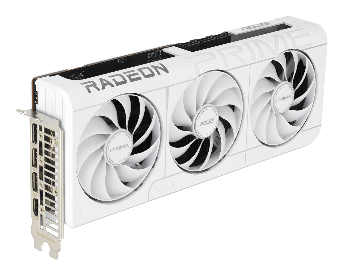ASUS Prime -RX9070XT-O16G-WHITE AMD Radeon RX 9070 XT 16 GB GDDR6 (3)
