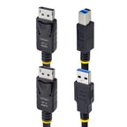 StarTech.com DU1226-KVM-CABLE cable para video, teclado y ratón (kvm) Negro (2)