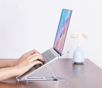 Origin Storage OSLPSTAND soporte para ordenador portátil Plata 39,6 cm (15.6") (2)