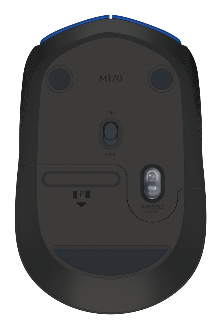 Logitech M170 ratón Oficina Ambidextro RF inalámbrico Óptico 1000 DPI (5)