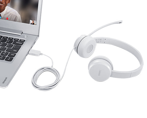 Lenovo GXD1E71385 auricular y casco Auriculares Alámbrico Muñeca Llamadas/Música USB tipo A Gris (4)