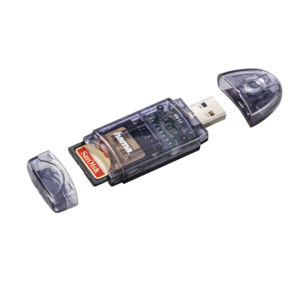 Hama 00124194 lector de tarjeta USB Antracita (2)