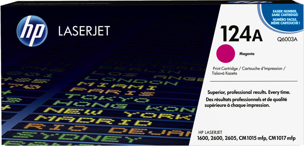 HP 124A Magenta Original LaserJet Toner Cartridge cartucho de tóner 1 pieza(s) (2)