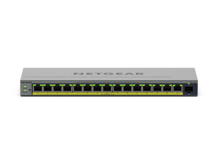 NETGEAR GS116EP Gestionado L2/L3 Gigabit Ethernet (10/100/1000) Energía sobre Ethernet (PoE) Gris (2)