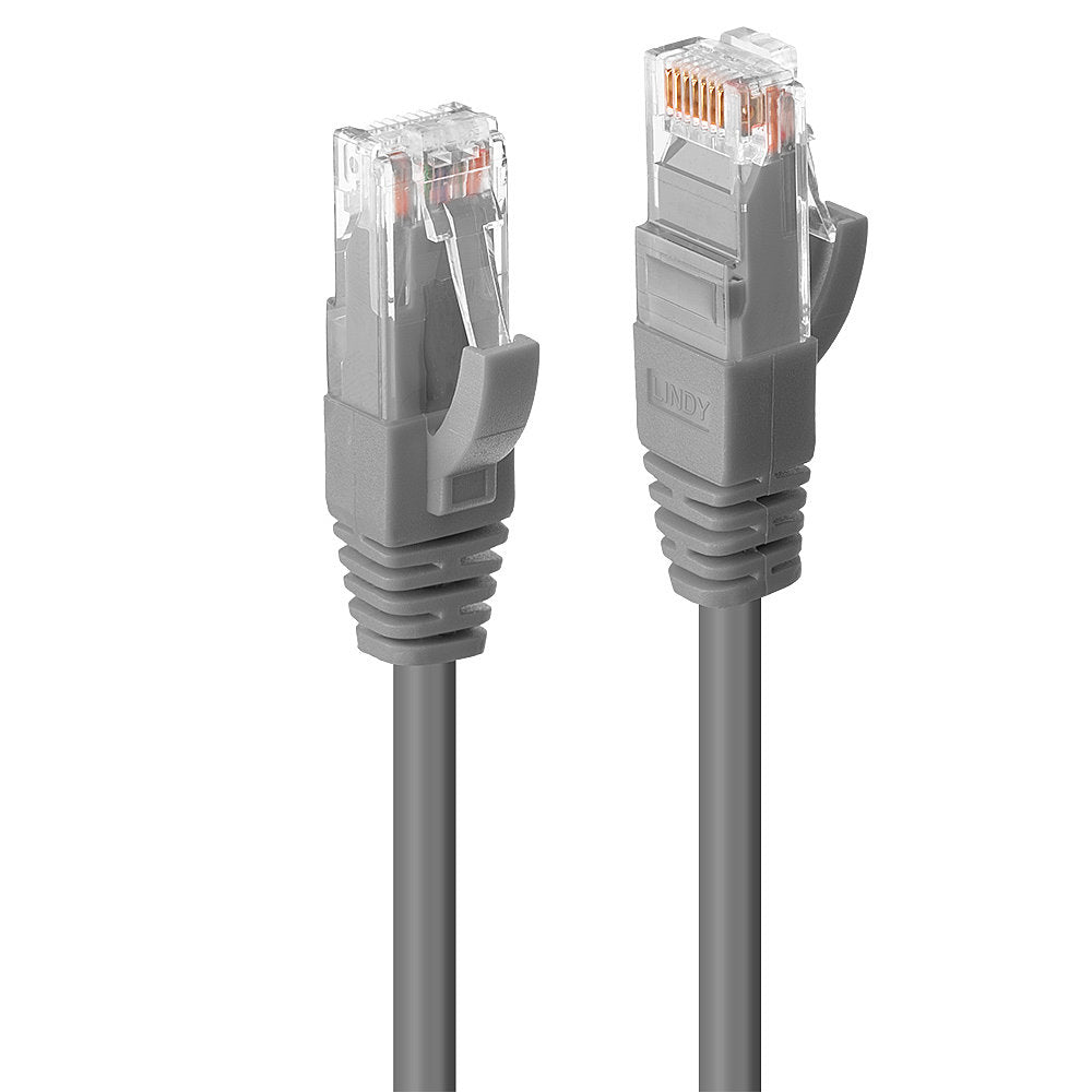 Lindy 45401 cable de red Gris 0,5 m Cat6 U/UTP (UTP) (2)