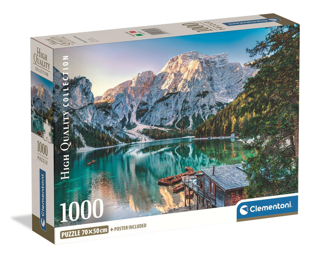 Clementoni 1000 pcs. CB HQC Emerald Lake Braies