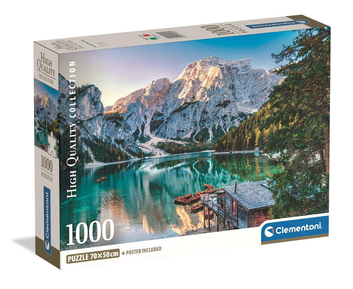 Clementoni 1000 pcs. CB HQC Emerald Lake Braies