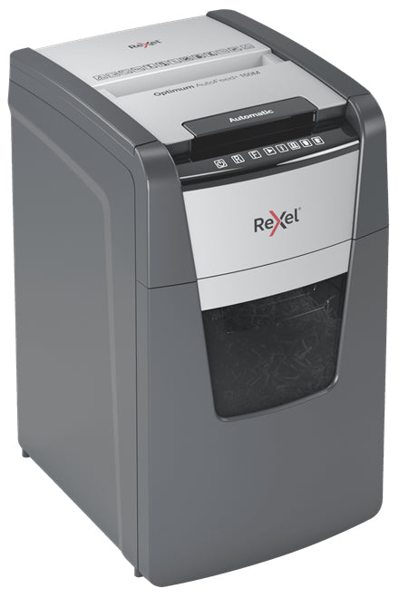 Rexel Optimum AutoFeed+ 150M triturador de papel Microcorte 55 dB 22 cm Negro