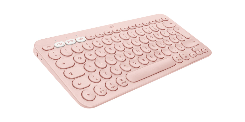 Logitech 920-010400 teclado Universal Bluetooth QWERTY Español Rosa (2)