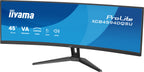 iiyama ProLite XCB4594DQSU-B1 pantalla para PC 113 cm (44.5") 5120 x 1440 Pixeles Dual QHD LED Negro (5)