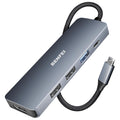 Benfei Hub USB C 5 en 1 con HDMI 4K 000360GREY