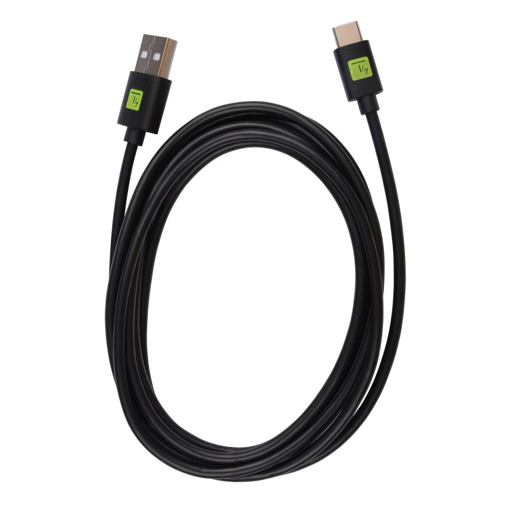 Techly ICOC MUSB20-CMAM20T cable USB USB 2.0 2 m USB A USB C 0,48 Gbit/s Negro (3)