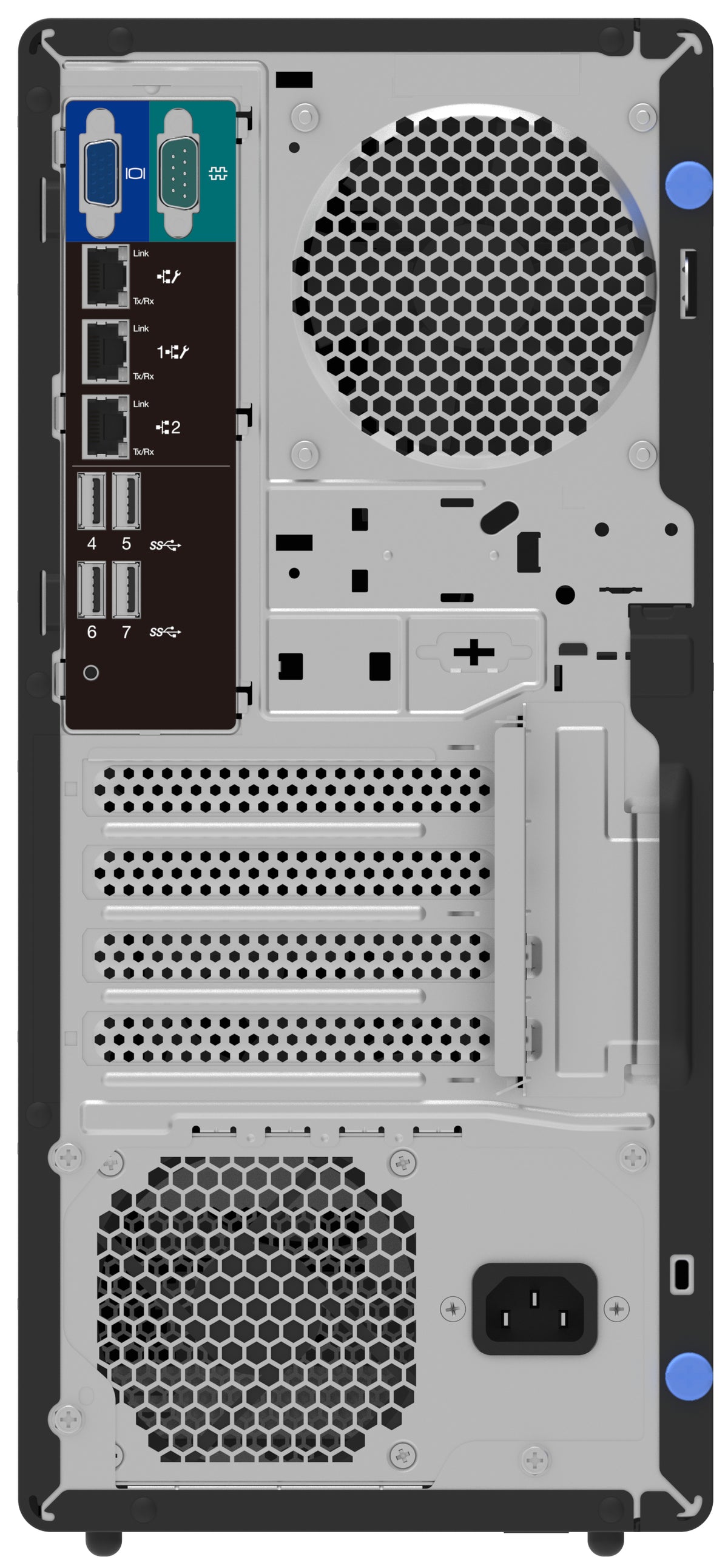Lenovo ThinkSystem ST50 V3 servidor 1,92 TB Torre Intel® Xeon® 6353P 2,7 GHz 32 GB DDR5-SDRAM 500 W (5)