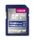 Integral INSDX128G-100V30 memoria flash 128 GB SD UHS-I