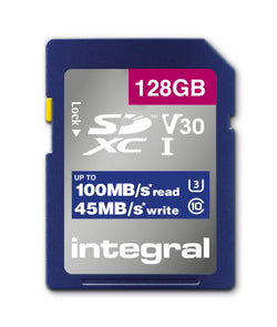 Integral INSDX128G-100V30 memoria flash 128 GB SD UHS-I