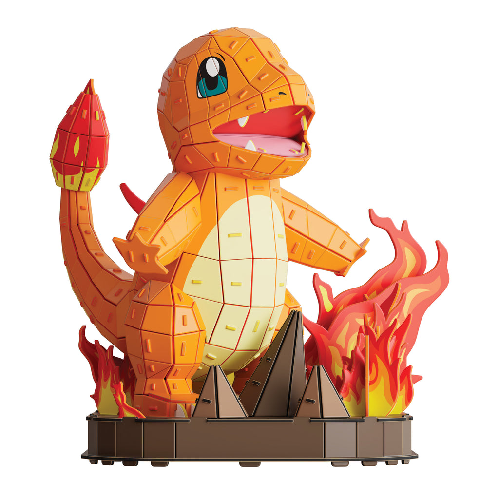 4D Build FDP FAP Pokemon Charmander GML Puzle 3D 241 pieza(s) Dibujos