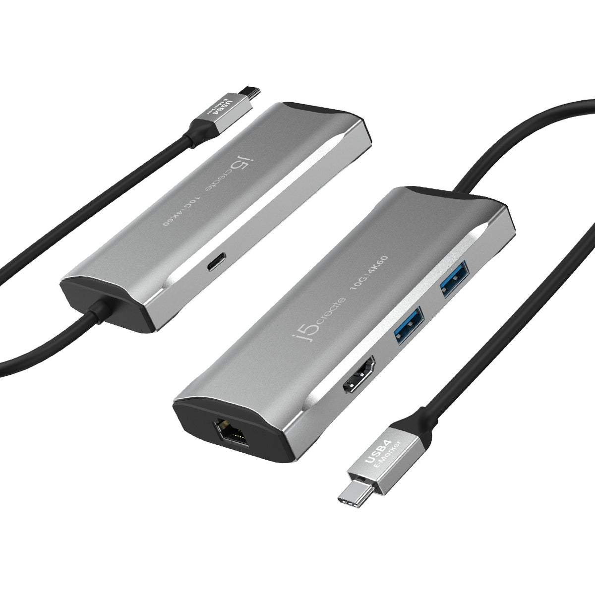 j5create JCD392 Alámbrico USB 3.2 Gen 1 (3.1 Gen 1) Type-C Gris (2)