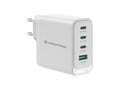 Conceptronic ALTHEA22W100 cargador de dispositivo móvil Universal Blanco Corriente alterna Carga rápida Interior