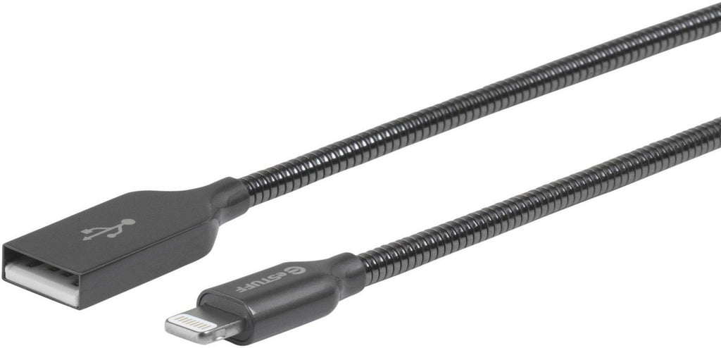 eSTUFF ES601165 cable de conector Lightning 1,5 m Gris (3)