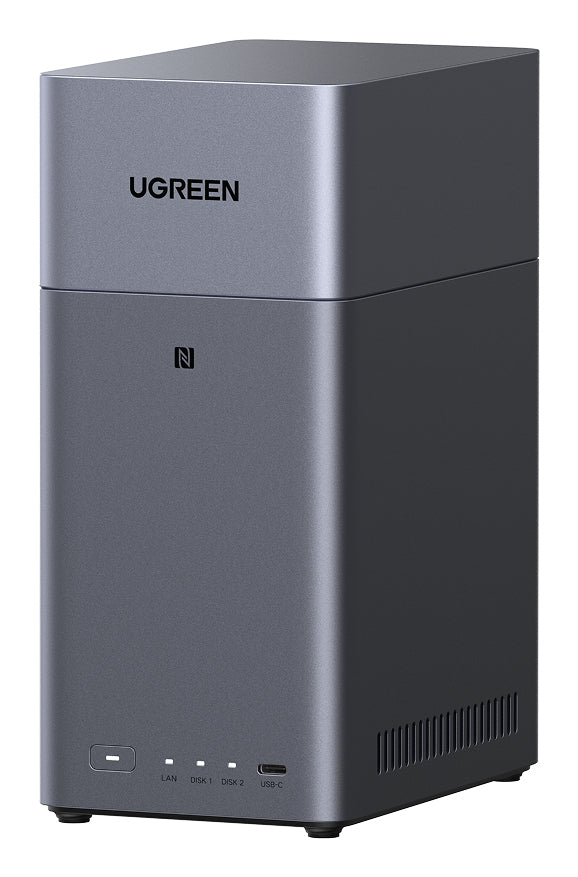 Ugreen DH2300 NAS Mini Tower 4 GB Gris