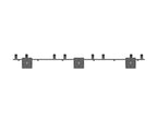 Multibrackets 6473 soporte para pantalla de señalización 127 cm (50") Negro (6)