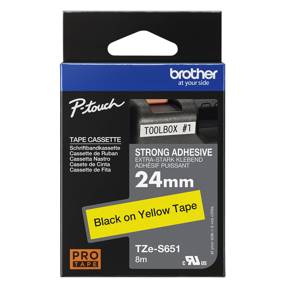 Brother TZE-S651 cinta para impresora de etiquetas TZ (5)