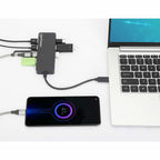 Manhattan 168410 hub de interfaz USB Tipo C 5000 Mbit/s Negro (6)