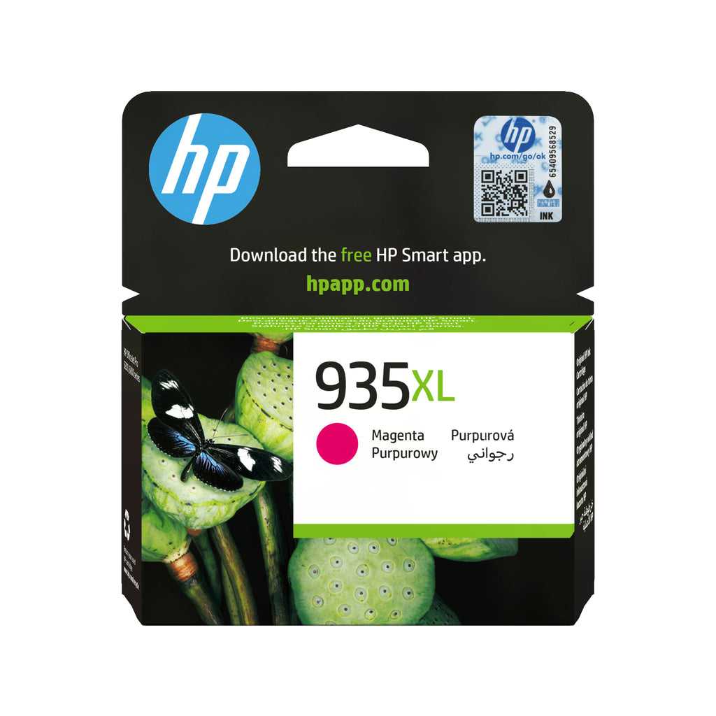 HP 935XL High Yield Magenta Original Ink Cartridge cartucho de tinta 1 pieza(s) Alto rendimiento (XL) (2)