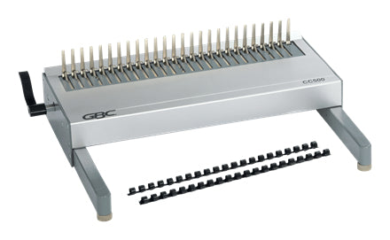 GBC CC500 Encuadernadora de canutillo 500 hojas Plata (2)