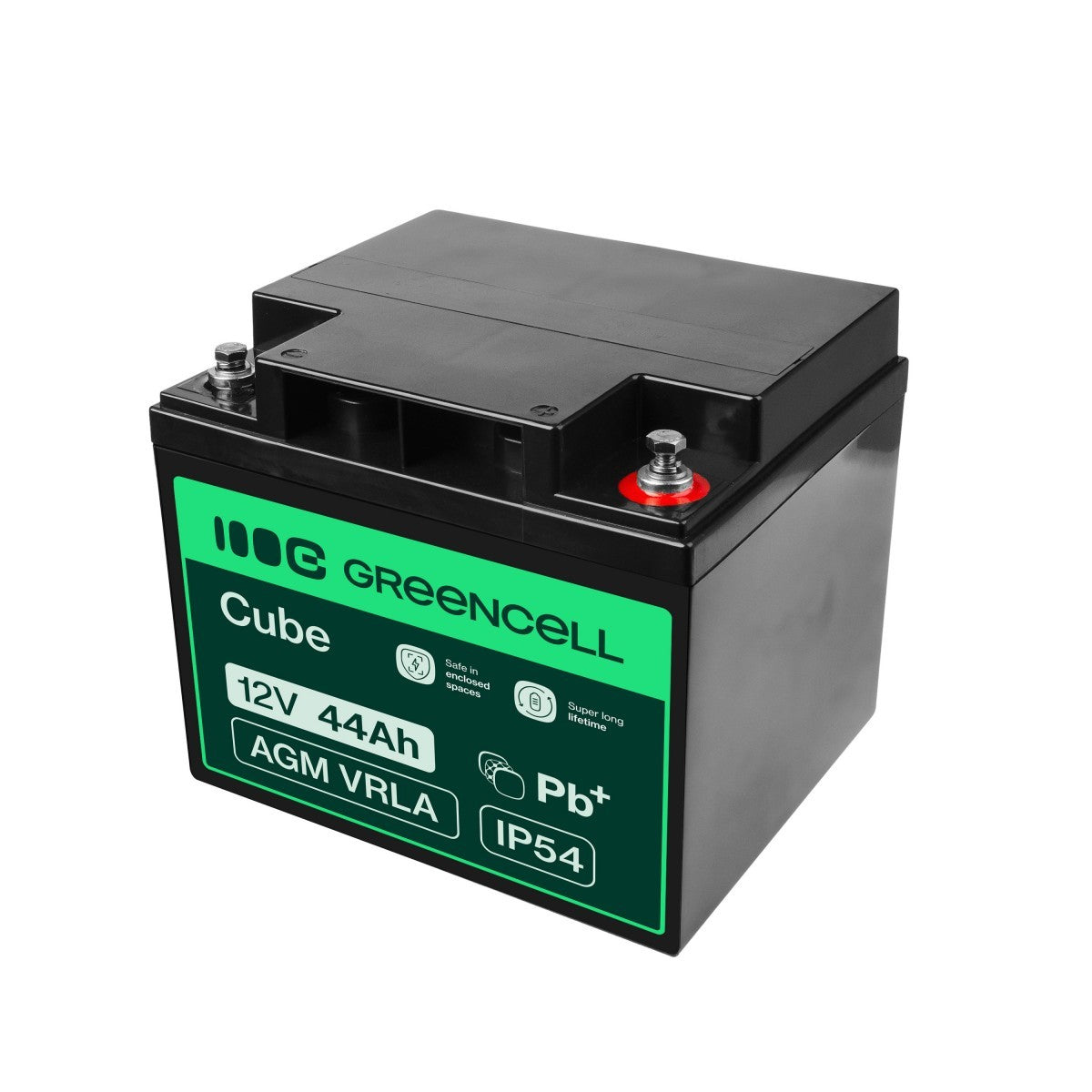 Green Cell AGM23 Batterie de l'onduleur Sealed Lead Acid (VRLA) 12 V 44 Ah (4)