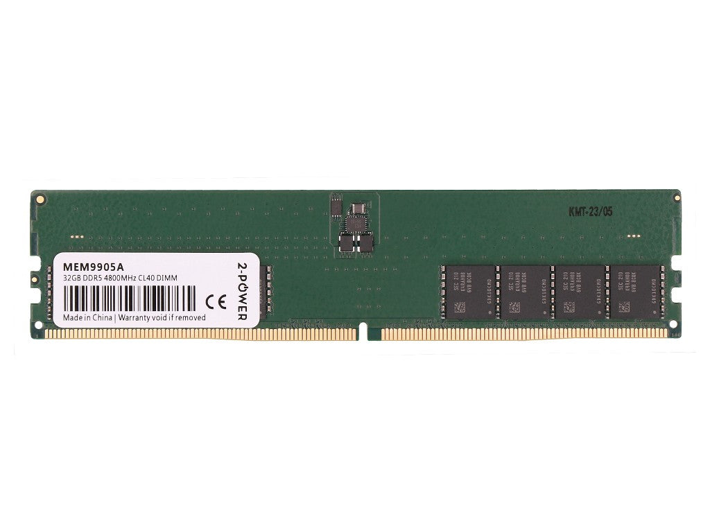 2-Power MEM9905A módulo de memoria 32 GB 1 x 32 GB DDR5 288-pin DIMM
