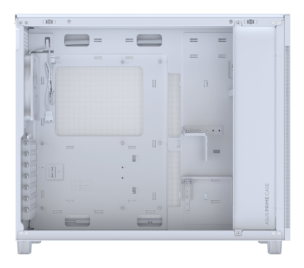 ASUS PRIME AP303 Mesh Midi Tower Blanco (8)