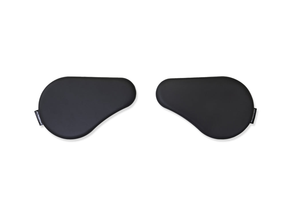 Mousetrapper Armrest - Split descansa muñecas Imitación piel Negro