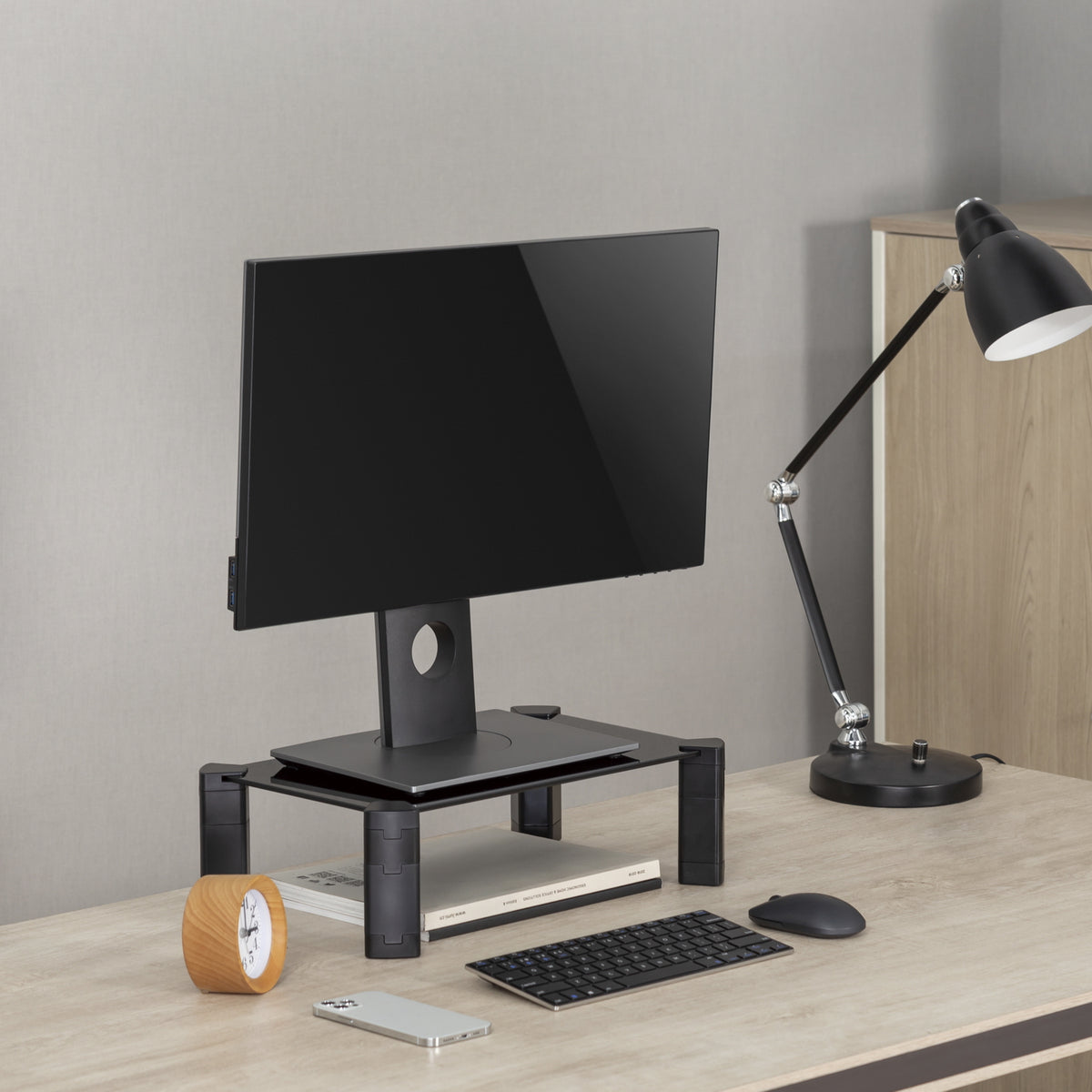 AISENS MR01C-109 soporte para monitor 81,3 cm (32") Escritorio (5)