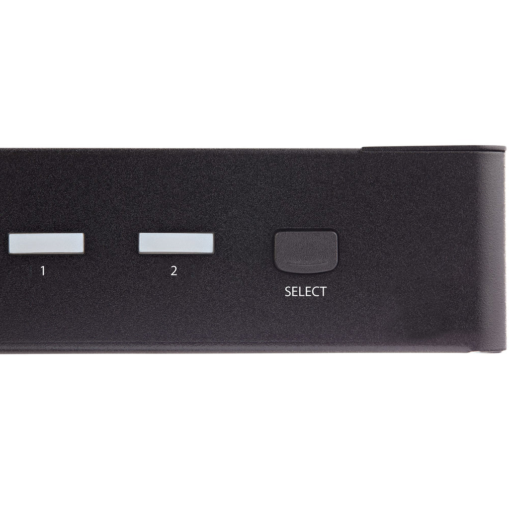 StarTech.com SV231HU34K6 interruptor KVM Montaje en rack Negro (6)