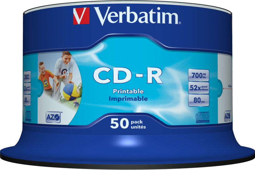 Verbatim CD-R80/700 52x Injekt SP(50) (2)